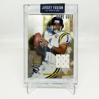 2021 Jersey Fusion Absolute Playoff Warren Moon Game Used Swatch #JF-WM94