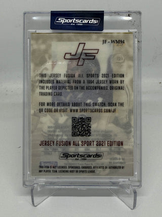 2021 Jersey Fusion Absolute Playoff Warren Moon Game Used Swatch #JF-WM94