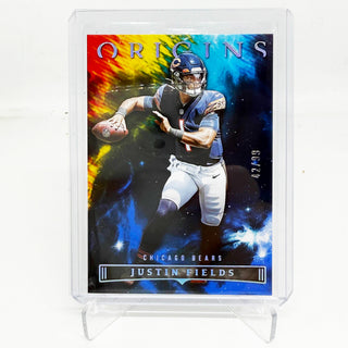 2022 Panini Origins Rainbow Justin Fields 42/99