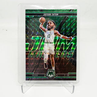 2024-25 Panini Mosaic Jam Masters Jayson Tatum Green Mosaic - No. 15