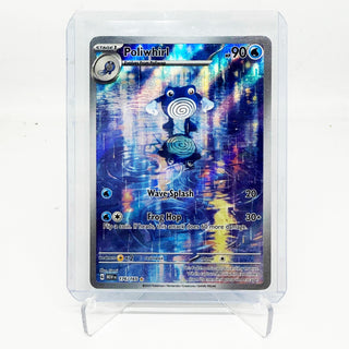 2023 Pokémon TCG Scarlet & Violet Poliwhirl 176/165 Illustration Rare