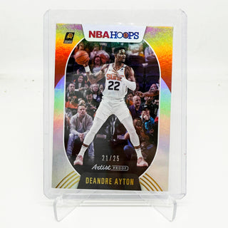 2020-21 Panini Hoops Deandre Ayton Artist Proof 21/25
