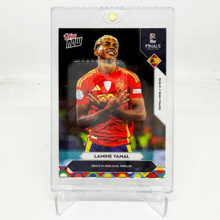 2025 Topps NOW Lamine Yamal UEFA Nations League Brace In Nine-Goal Thriller