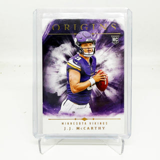 2024 Panini Origins J.J. McCarthy Rookie Base - No. 103