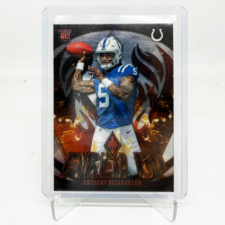 2023 Panini Phoenix Fired Up Anthony Richardson Rookie #FU-6