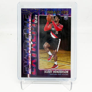 2023-24 Panini Hoops Extreme Team Scoot Henderson Rookie - No. 6