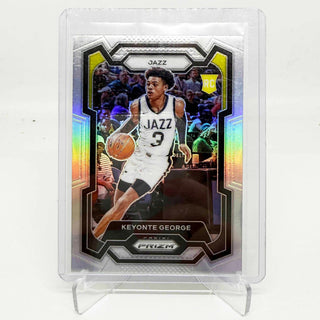2023-24 Panini Prizm Keyonte George Silver Prizm RC - No. 127