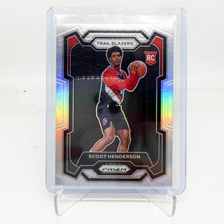 2023-24 Panini Prizm Scoot Henderson Silver Prizm RC - No. 141