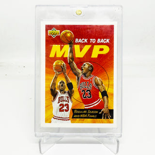 1992-93 Upper Deck Michael Jordan Back To Back MVP - No. 67