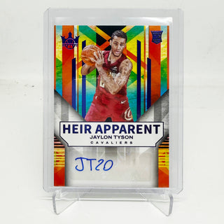2024-25 Panini Court Kings Heir Apparent Jaylon Tyson Rookie Auto 17/25