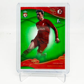 2023 Topps Liverpool FC Lineage 1st Bowman Iwan Roberts Green 35/50