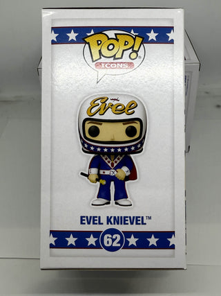 Funko Pop! Icons Vinyl: Evel Knievel Limited Edition Chase #62