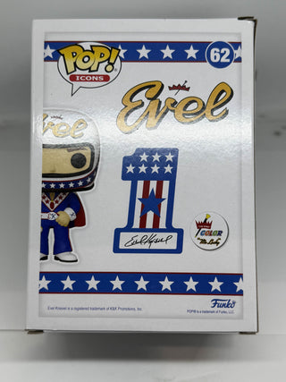 Funko Pop! Icons Vinyl: Evel Knievel Limited Edition Chase #62