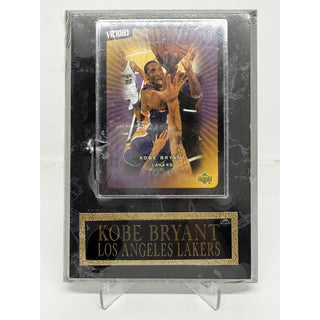 Upper Deck Victory Kobe Bryant Card Plaque (Plastic Sealed) 4x6