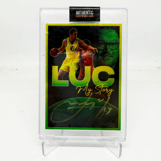 Bluey Sports Luc Longley 'My Story' Hand Signed Australian Boomers 4/13