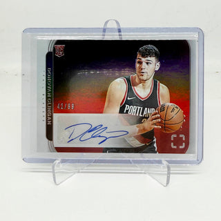 2024-25 Panini Photogenic Donovan Clingan Rookie Auto Silver 42/99
