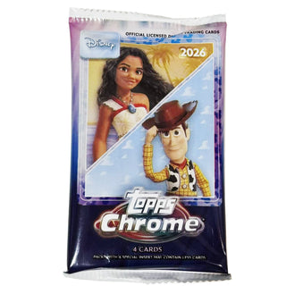 2026 Topps Chrome Disney Blaster Single Pack