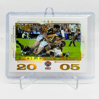 2025 NRL Elite Golden Age Wests Tigers Premiership 2005 - GA 17/17 053/120
