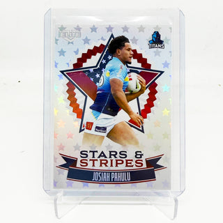 2025 NRL Elite Stars & Stripes Josiah Pahulu - US 12/34 06/59