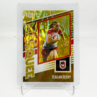 2025 NRL Elite Marquee Gold Teagan Berry - 50/93 #MG 36/44
