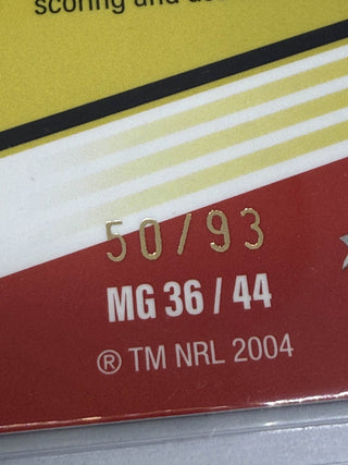 2025 NRL Elite Marquee Gold Teagan Berry - 50/93 #MG 36/44