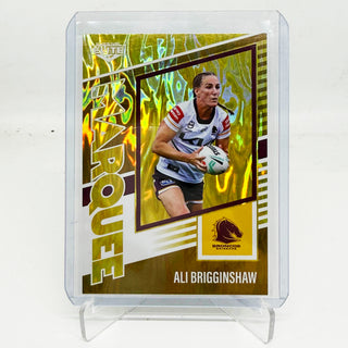 2025 NRL Elite Marquee Gold Ali Brigginshaw - 18/93 #MG 03/44