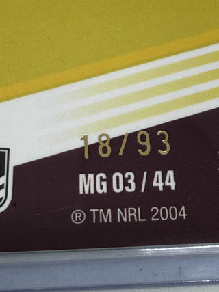 2025 NRL Elite Marquee Gold Ali Brigginshaw - 18/93 #MG 03/44
