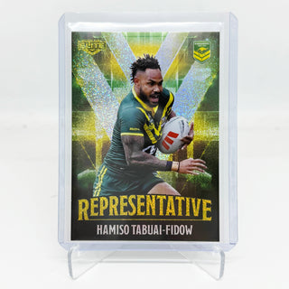 2025 NRL Elite Representative Hamiso Tabuai-Fidow Australia Kangaroos - REP #14/48