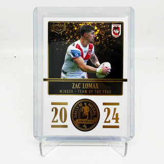 2025 NRL Elite 2024 Dally M Awards Zac Lomax - DM # 04/36