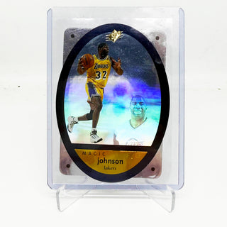 1996-97 Upper Deck SPX Magic Johnson Die-Cut Los Angeles Lakers - No. 24