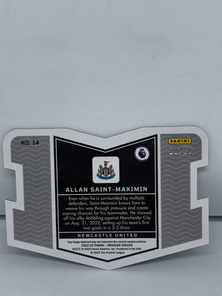 2022-23 Obsidian Allan Saint-Maximin Vitreous Die-cut Electric Etch 10/10