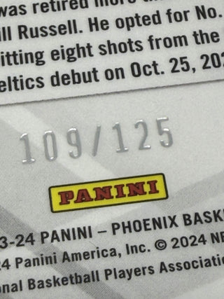 2023-24 Panini Phoenix Seismic Kristaps Porzingis 109/125