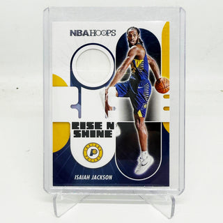 2021-22 Panini Hoops Rise N Shine Isaiah Jackson Patch #RS-IJ