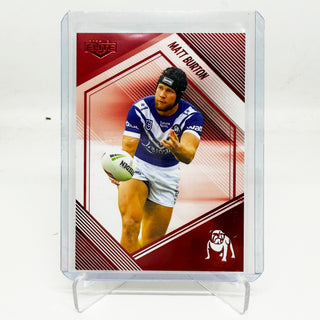 2025 NRL Elite MOJO Ruby Matt Burton - 31/53 #MR 020