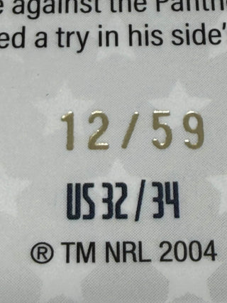 2025 NRL Elite Stars & Stripes Taine Tuaupiki - 12/59 #US 32/34