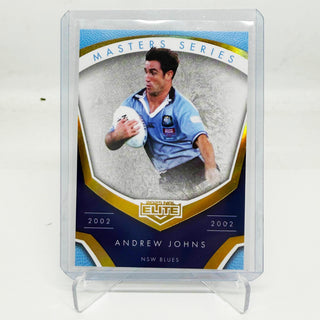 2025 NRL Elite Masters Series Andrew Johns NSW Blues 2002 - MS # 09/15