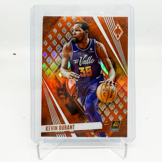 2023-24 Panini Phoenix Kevin Durant Orange Refractor 44/99