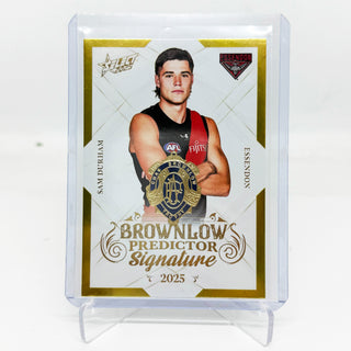2025 AFL Select Footy Stars Brownlow Predictor Signature Sam Durham 089/220