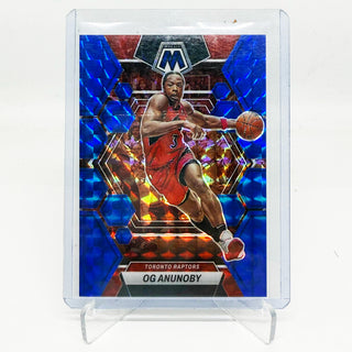 2022-23 Panini Mosaic OG Anunoby Blue Mosaic 078/199