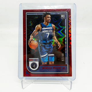 2022-23 Panini Hoops Wendell Moore Jr. Red Explosion RC 06/15