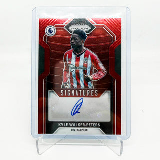 2021-22 Panini Prizm Premier League Kyle Walker-Peters Auto Red #S-KWP
