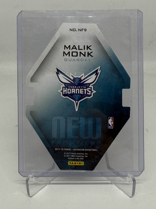 2017-18 Panini Ascension New Frontiers Malik Monk Die Cut #NF9