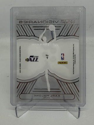 2015-16 Panini Clear Vision Visionaries Karl Malone Blue 010/149