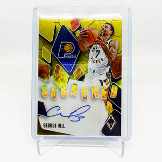 2023-24 Panini Phoenix Scorched George Hill Auto 10/35