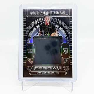 2023-24 Panini Obsidian Unbreakable Jordan Hawkins Jumbo Patch RC 060/249