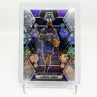2022-23 Panini Mosaic LeBron James Fast Break Prizm - No. 98