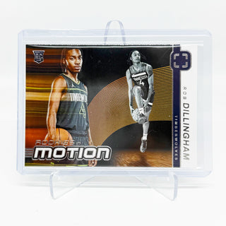 2024-25 Panini PhotoGenic Rookies In Motion Rob Dillingham RC - No. 7