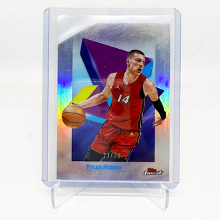 2024-25 Topps Finest Tyler Herro Common Refractor Die-Cut 21/74