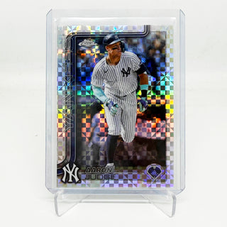 2024-25 Topps Chrome Aaron Judge X-Fractor - No. 99
