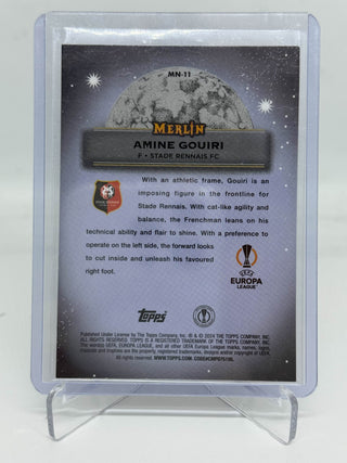 2024 Topps Merlin UEFA Mystic Nights Amine Gouiri #MN-11